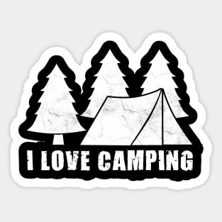 Camping Sticker